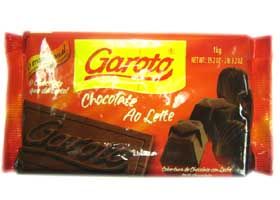 Chocolate ao Leite Garoto em Barra 1Kg