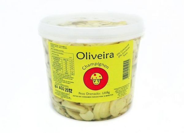 Champignon Fatiado Oliveira 1 Kg