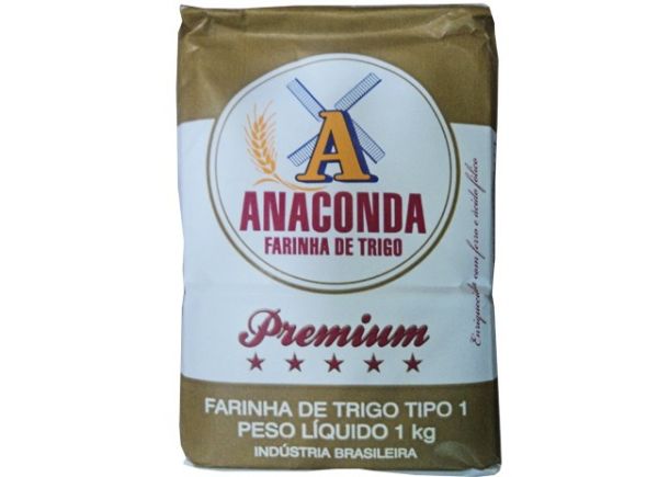 Farinha Anaconda Premium Fdo. 10x1Kg