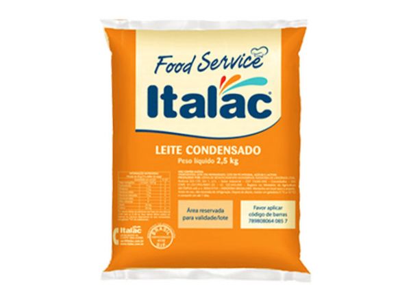 Leite Condensado Italac Bag 2,5L