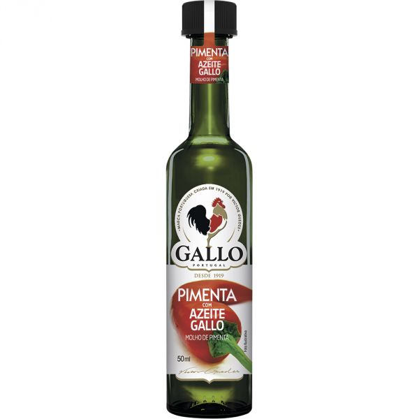 Molho de Pimenta Com Azeite Gallo 6x50ml