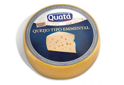 Queijo Emmental Quatá Pç 12 kg