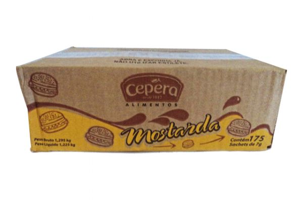 Mostarda Sachet Cepêra 175un