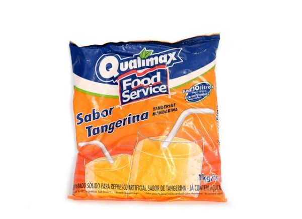 Suco em Pó Qualimax Tangerina 1Kg