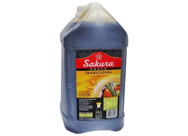 Molho Shoyu Sakura Tradicional 5 lt